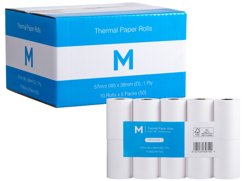 Thermal Paper Roll - 57 x 38