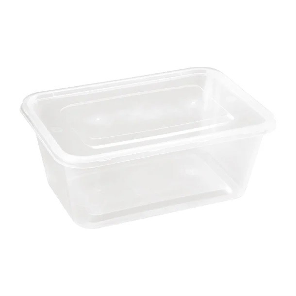 1000ml PP Clear Cont w/Lid