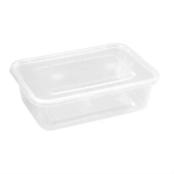 650ml PP Clear Cont w/Lid