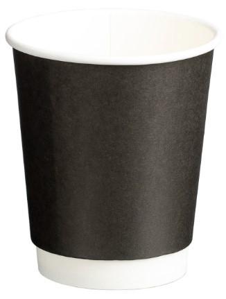 DW Paper Cups Black 8oz