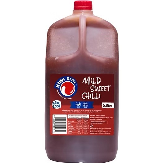 Mild Sweet Chilli Sauce Kiwi Style-6.8KG
