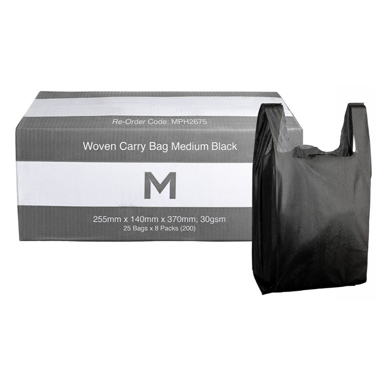 Woven Carry Bags Med
